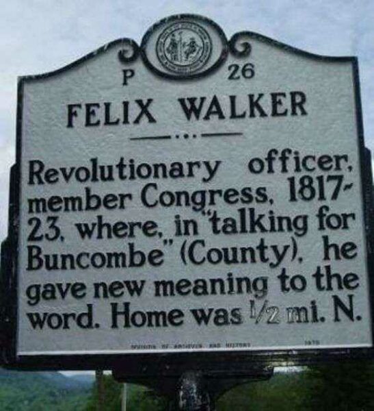 FELIX WALKER REVOLUTIONARY WAR SOLDIER MEMORIAL MARKER