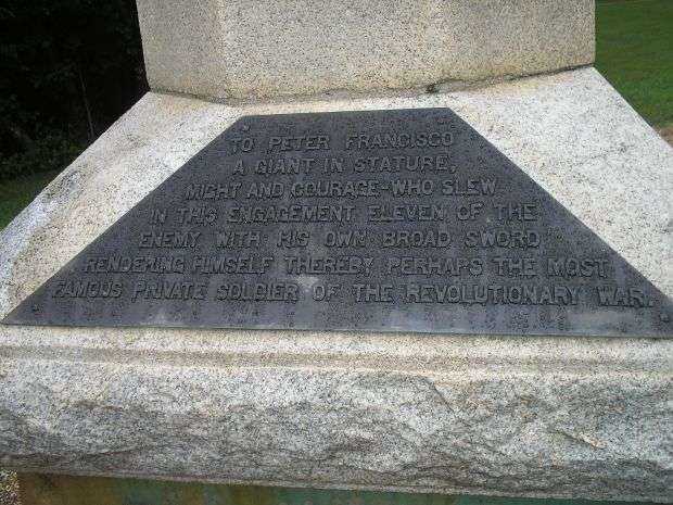 REVOLUTIONARY WAR CAVALRY MEMORIAL PLAQUE B