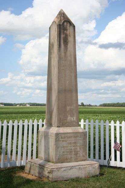 OLENTANGY BATTLE REVOLUTIONARY WAR MEMORIAL