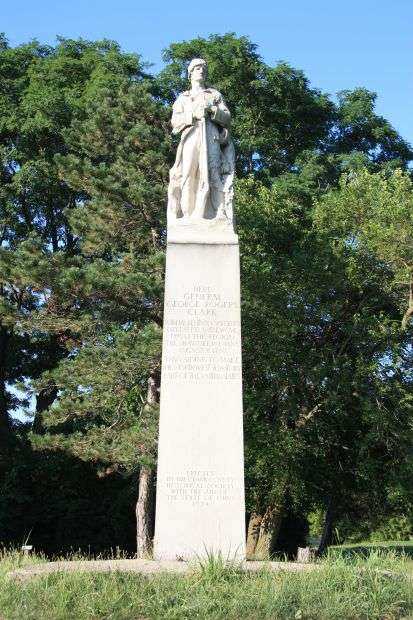 GENERAL GEORGE ROGERS CLARK WAR MEMORIAL
