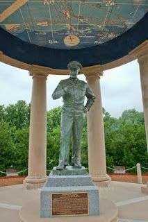 THE NATIONAL D-DAY MEMORIAL EISENHOWER STATUE