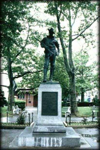 TOMPKINSVILLE PARK SPANISH-AMERICAN WAR MEMORIAL