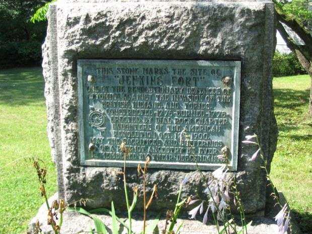 JENKINS FORT REVOLUTIONARY WAR MEMORIAL MARKER