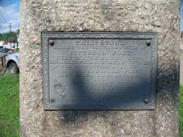 THIS STONE REVOLUTIONARY WAR MEMORIAL PLAQUE