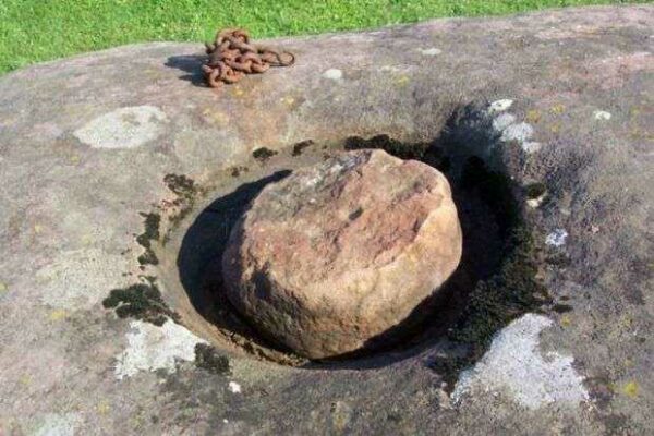THIS GRINDING BOWL FROM EAST COCALICO WAR MEMORIAL BOWL