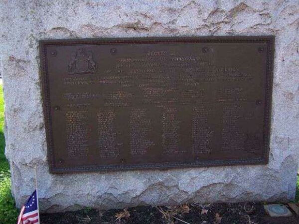 MIDDLETOWN REVOLUTIONARY WAR SOLDIERS MEMORIAL PLAQUE