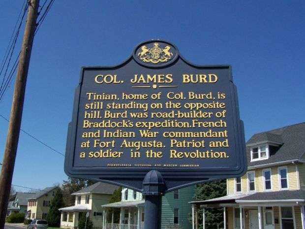 COL. JAMES BURD REVOLUTIONARY SOLDIER MEMORIAL MARKER