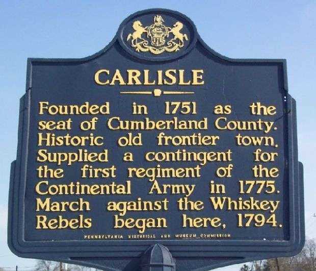 CARLISLE REVOLUTIONARY WAR MEMORIAL MARKER