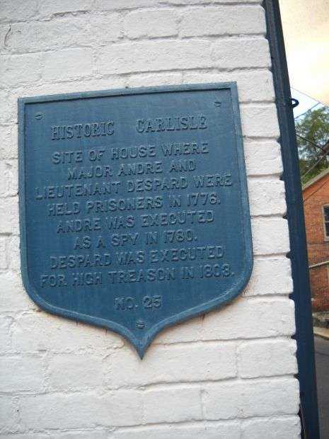 HISTORIC CARLISLE REVOLUTIONARY WAR MEMORIAL PLAQUE