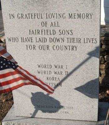 FAIRFIELD COUNTY WAR MEMORIAL
