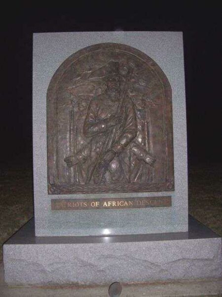PATRIOTS OF AFRICAN DESCENT REVOLUTIONARY WAR MEMORIAL BAS-RELIEF