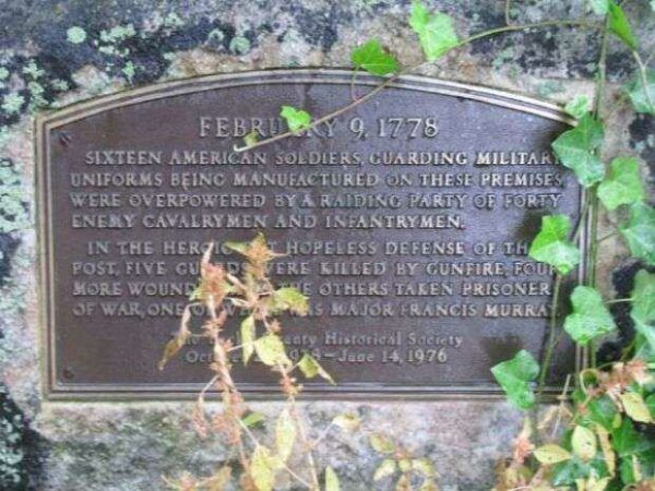 FEBRUARY 9, 1778 REVOLUTIONARY WAR MEMORIAL