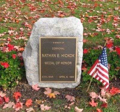 CORPORAL NATHAN E. HICKOK MEDAL OF HONOR MEMORIAL