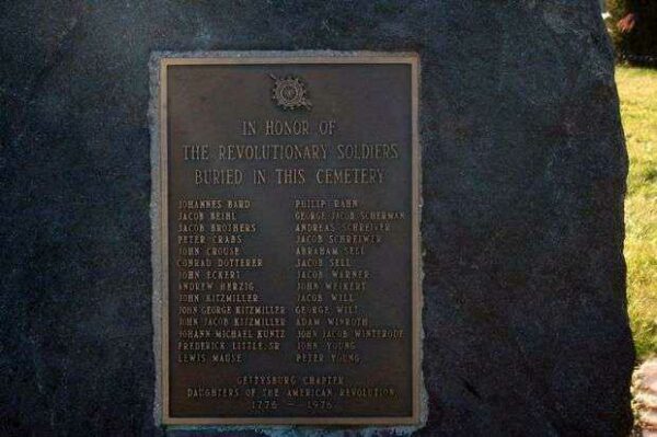 CHRIST CHURCH CEMETERY REVOLUTIONARY SOLDIERS MEMORIAL