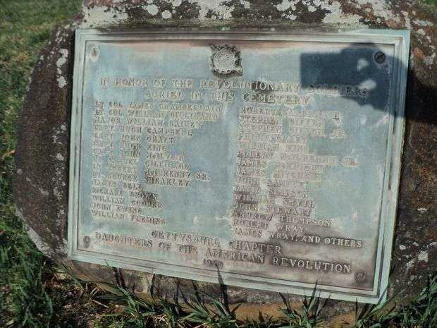 GREAT CONEWAGO CEMETERY REVOLUTIONARY SOLDIERS MEMORIAL