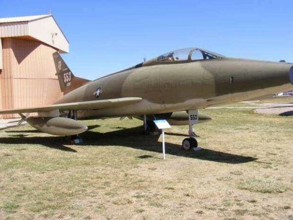 NORTH AMERICAN F-100A “SUPER SABRE” WAR MEMORIAL AIRCRAFT