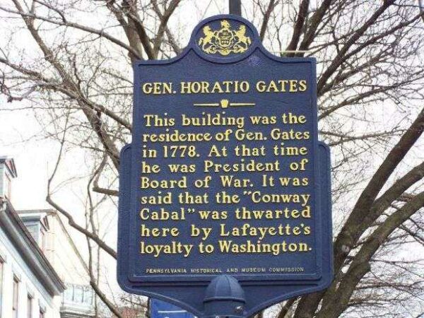 GEN. HORATIO GATES REVOLUTIONARY SOLDIER MEMORIAL MARKER
