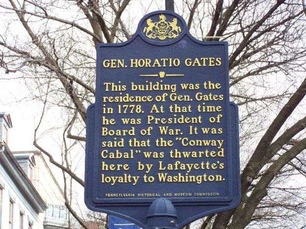 GEN. HORATIO GATES REVOLUTIONARY SOLDIER MEMORIAL MARKER