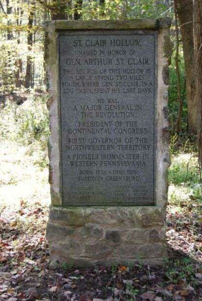 SAINT CLAIR HOLLOW REVOLUTIONARY WAR MEMORIAL