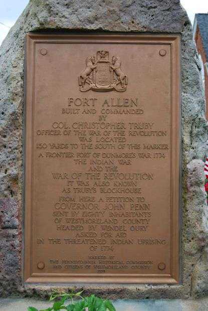 FORT ALLEN REVOLUTIONARY WAR MEMORIAL