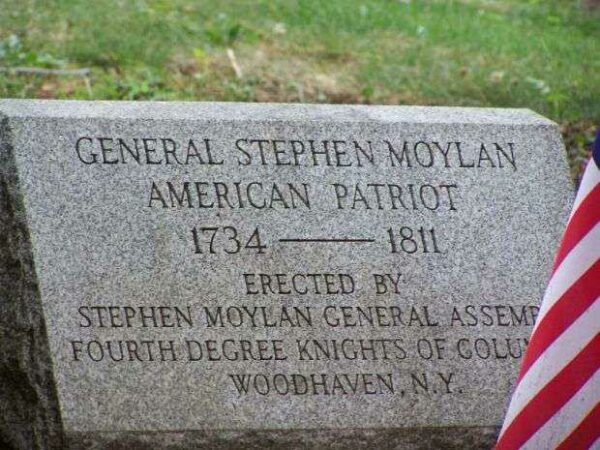 GENERAL STEPHEN MOYLAN REVOLUTIONARY WAR MEMORIAL