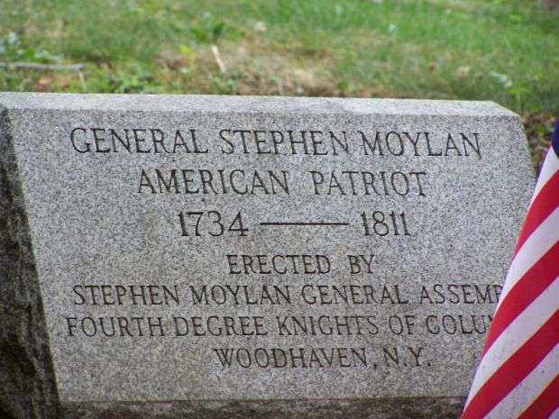 GENERAL STEPHEN MOYLAN REVOLUTIONARY WAR MEMORIAL