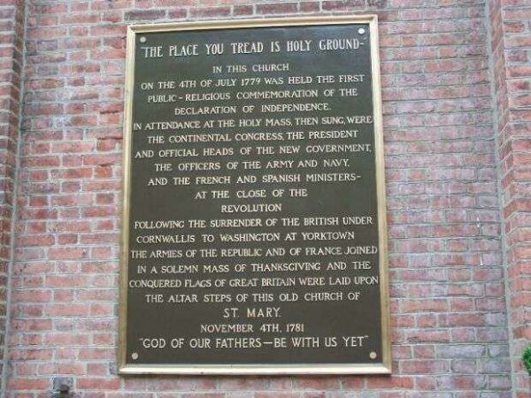 “THE PLACE YOU TREAD IS HOLY GROUND” MEMORIAL PLAQUE
