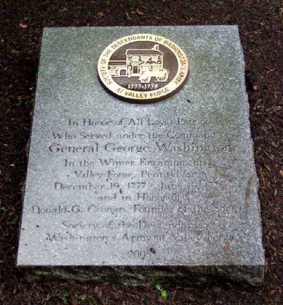 LOYAL PATRIOTS OF VALLEY FORGE WAR MEMORIAL