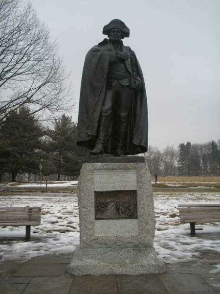 MAJOR GENERAL FRIEDRICH WILHELM BARON VON STEUBEN MEMORIAL STATUE