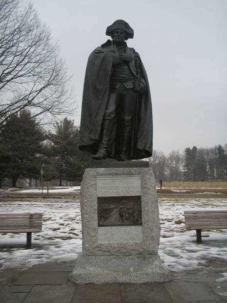 MAJOR GENERAL FRIEDRICH WILHELM BARON VON STEUBEN MEMORIAL STATUE