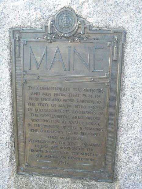 MAINE REVOLUTIONARY WAR MEMORIAL