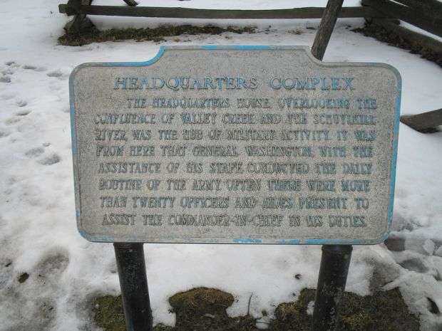 HEADQUARTERS COMPLEX REVOLUTIONARY WAR MEMORIAL PLAQUE