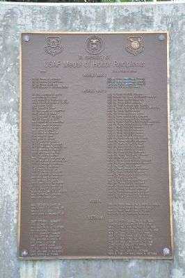 USAF MEDAL OF HONOR MEMORIAL