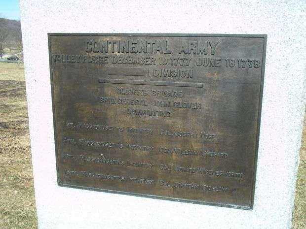 CONTINENTAL ARMY, GLOVER’S BRIGADE WAR MEMORIAL