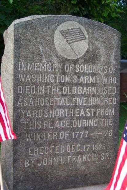 IN MEMORY OF SOLDIERS OF WASHINGTON’S ARMY WAR MEMORIAL