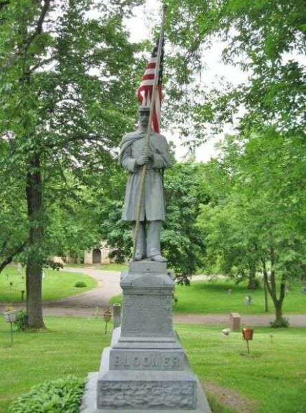 SAMUEL BLOOMER CIVIL WAR MEMORIAL