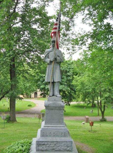 SAMUEL BLOOMER CIVIL WAR MEMORIAL