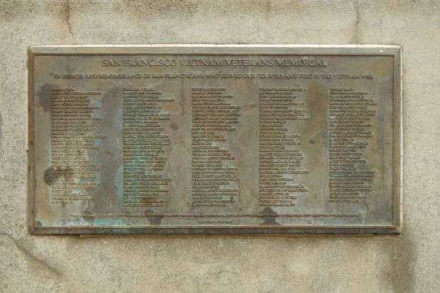 SAN FRANCISCO VIETNAM VETERANS MEMORIAL