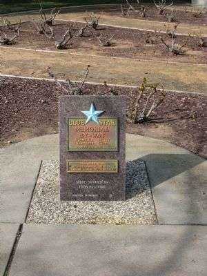 SACRAMENTO BLUE STAR MEMORIAL BI-WAY PLAQUE