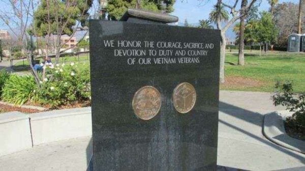 CITY OF PASADENA VIETNAM VETERANS MEMORIAL SIDE C