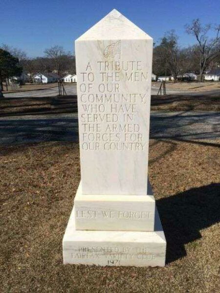 ARMED FORCES TRIBUTE MEMORIAL