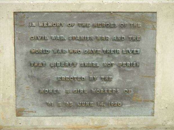 OAKLAND WAR MEMORIAL PLAQUE