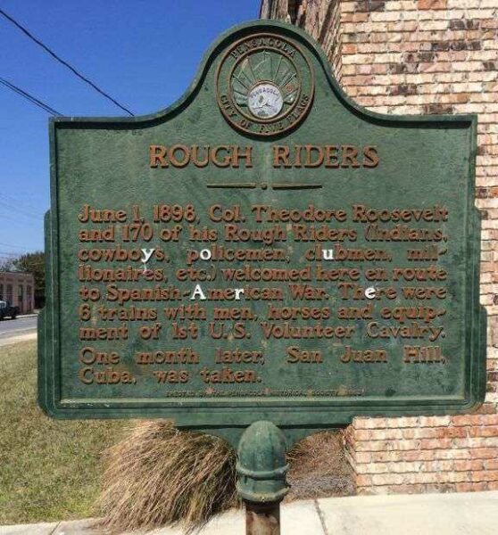 ROUGH RIDERS WAR MEMORIAL MARKER