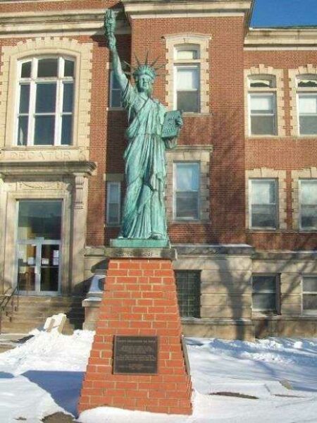 DECATUR COUNTY STATUE OF LIBERTY REPLICA