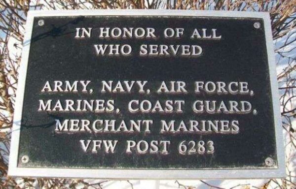 VFW POST 6283 VETERANS MEMORIAL