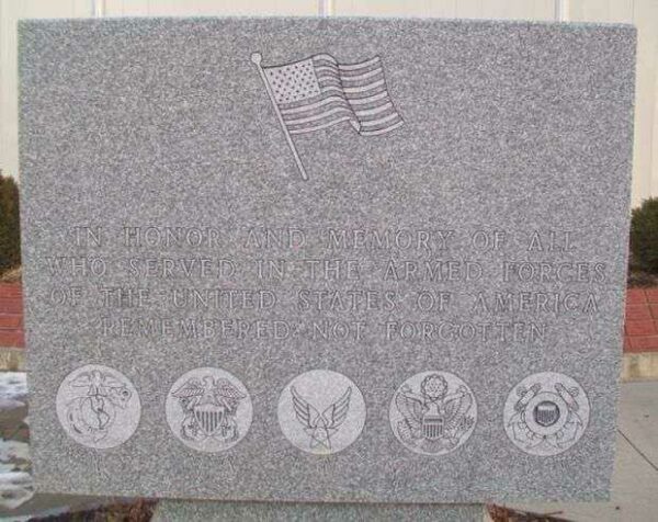 GRISWOLD VETERANS MEMORIAL