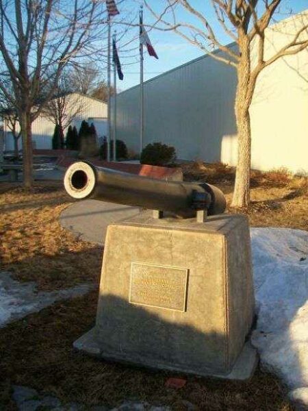 CASS COUNTY WAR VETERANS MEMORIAL CANNON