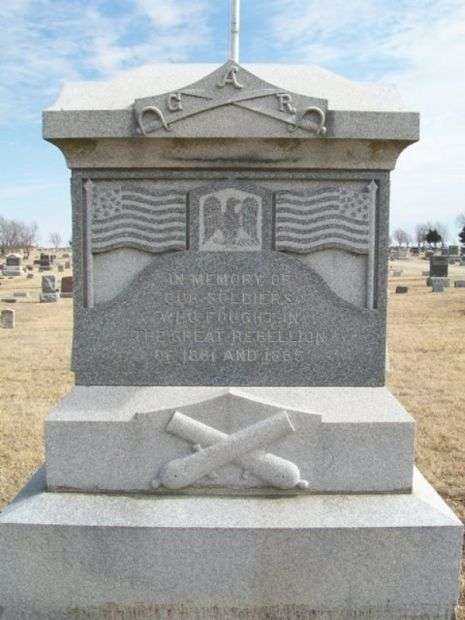 GARNETT CEMETERY CIVIL WAR MEMORIAL