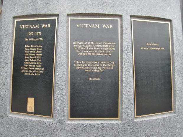 STILLWATER VETERANS MEMORIAL PLAQUE D