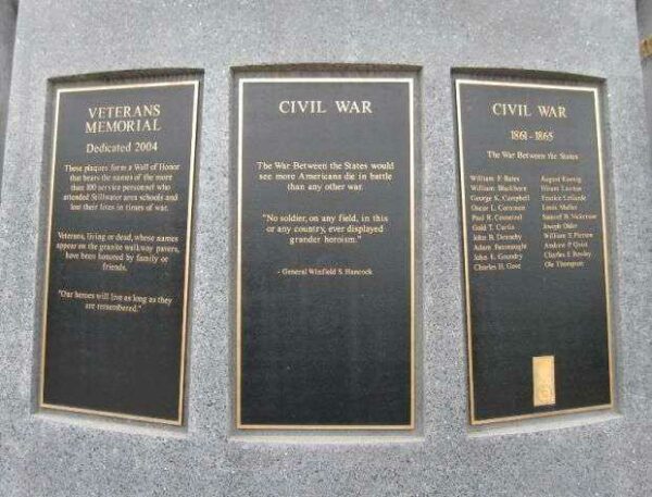 STILLWATER VETERANS MEMORIAL PLAQUE A